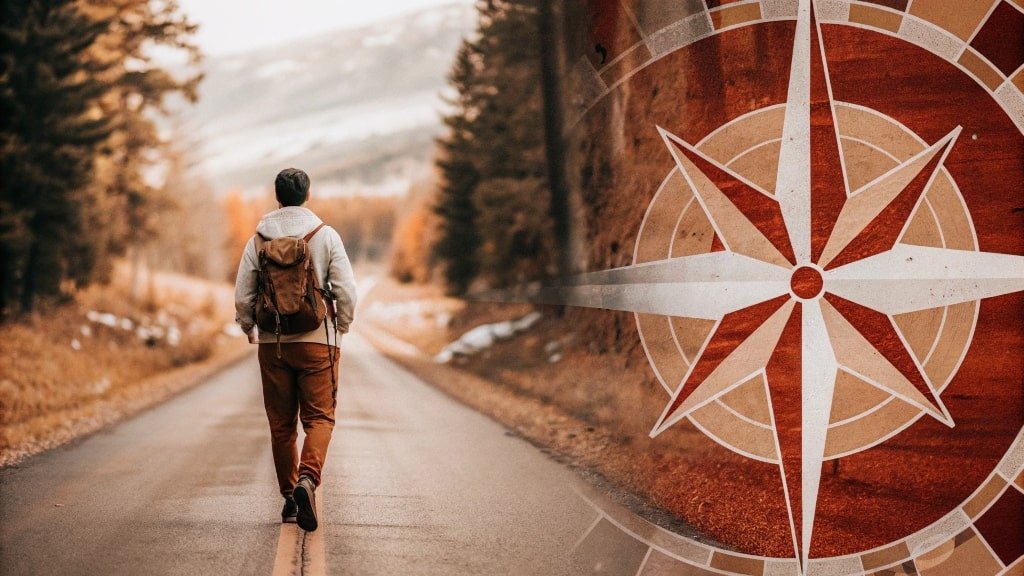 How does travel symbolize the search for identity, home, and belonging