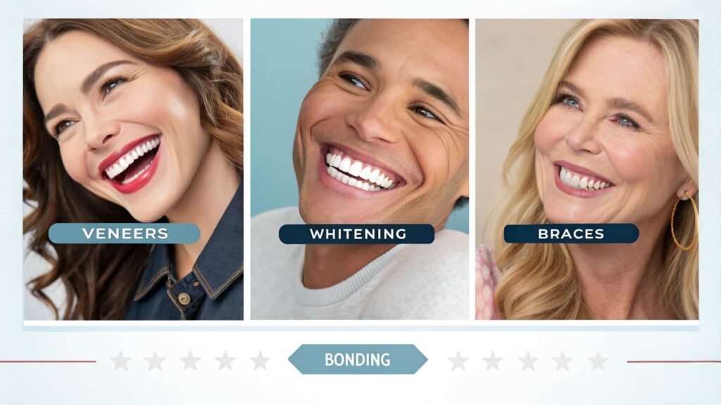 Veneers vs. Other Cosmetic Dental Procedures