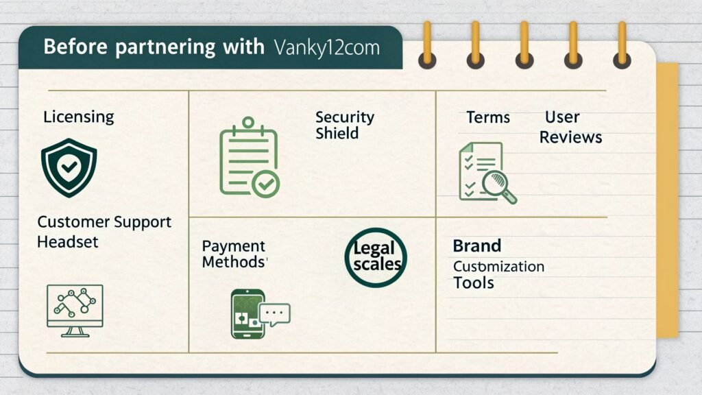 What Should I Check Before Partnering With or Using Vanky12com?