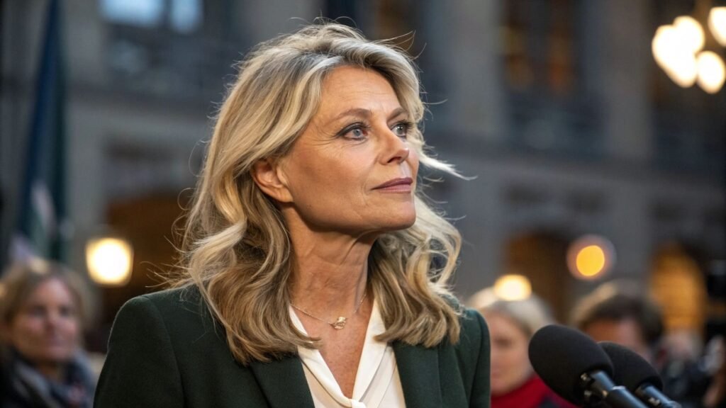 Has Anne-Line Bjerkan ever worked in the media?